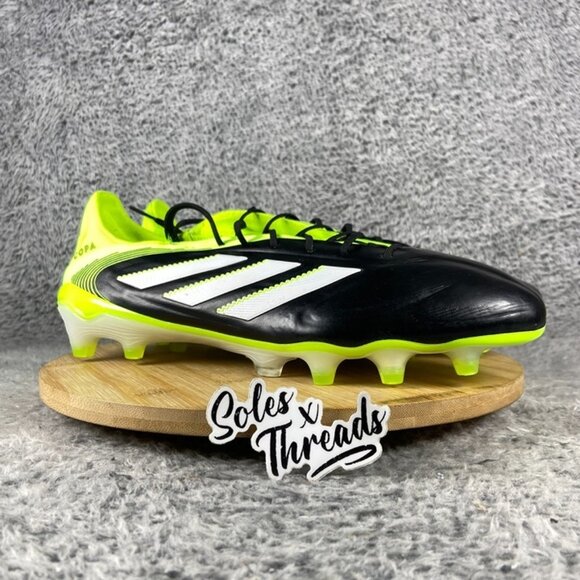 Adidas Copa Pure 3 Elite FG Soccer Size 12 Men Black Lucid Lemon JH6304 main image 7